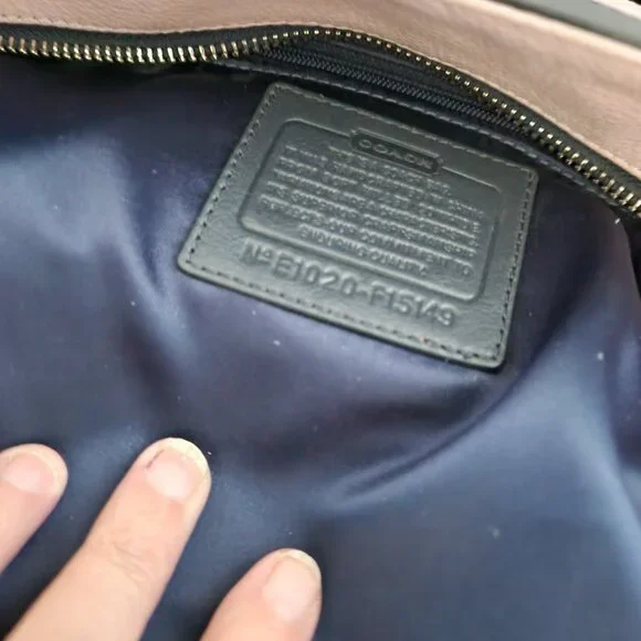 Euc Coach Laura Pink Leather Spector Shoulder Bag Satchel Purse